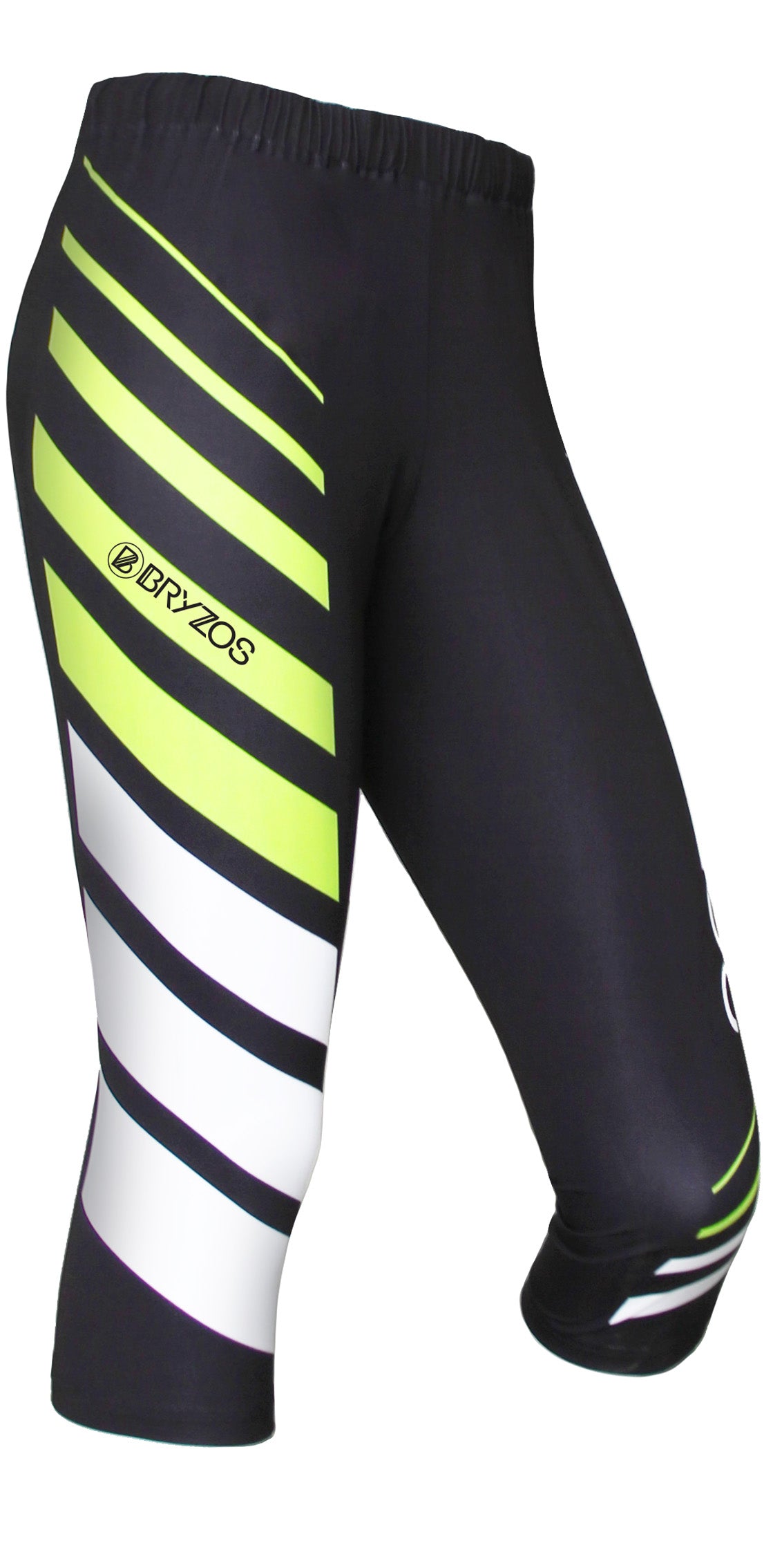 Capri full print running and orienteering tights